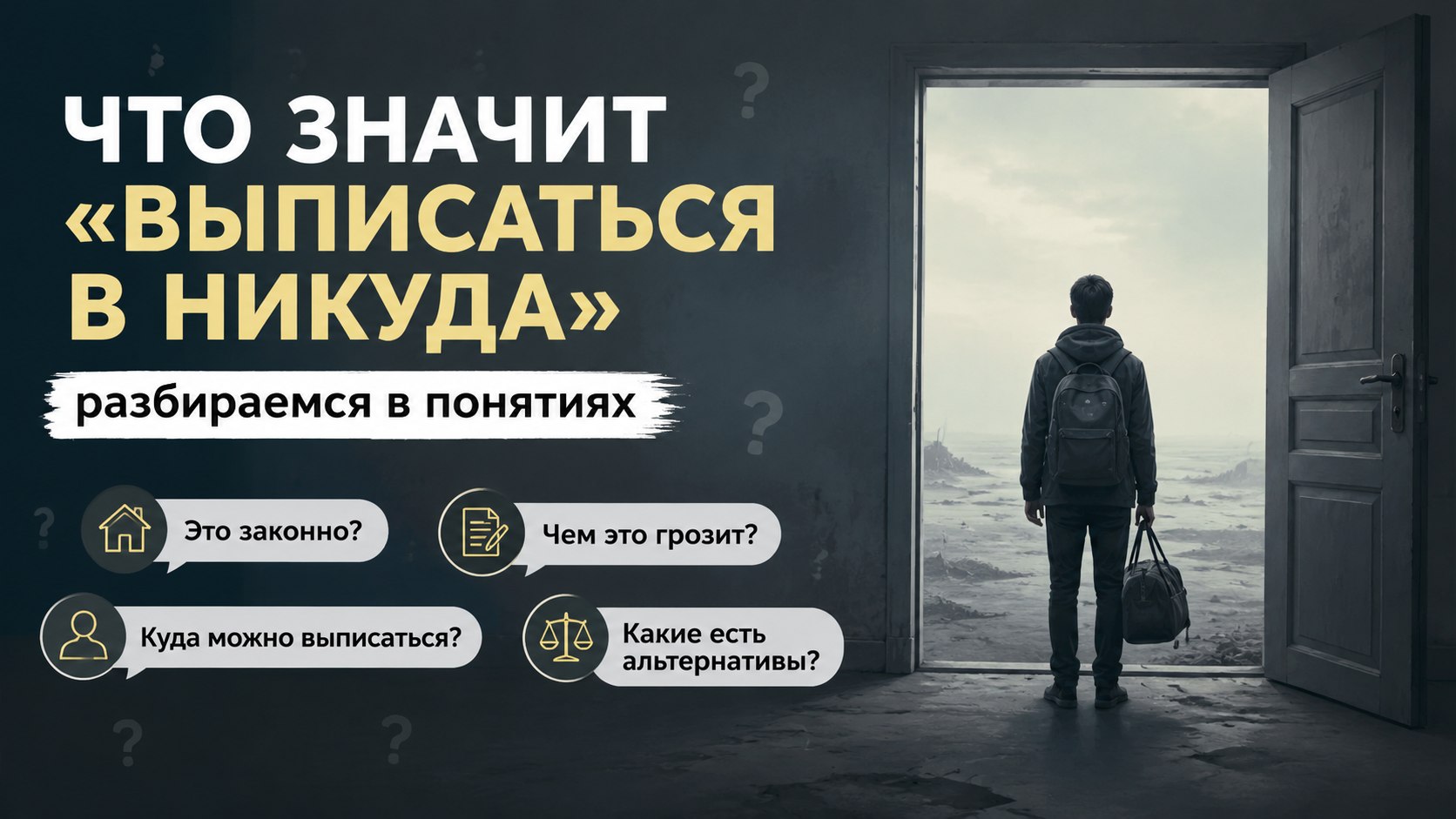 Что значит «выписаться в никуда» - разбираемся в понятиях