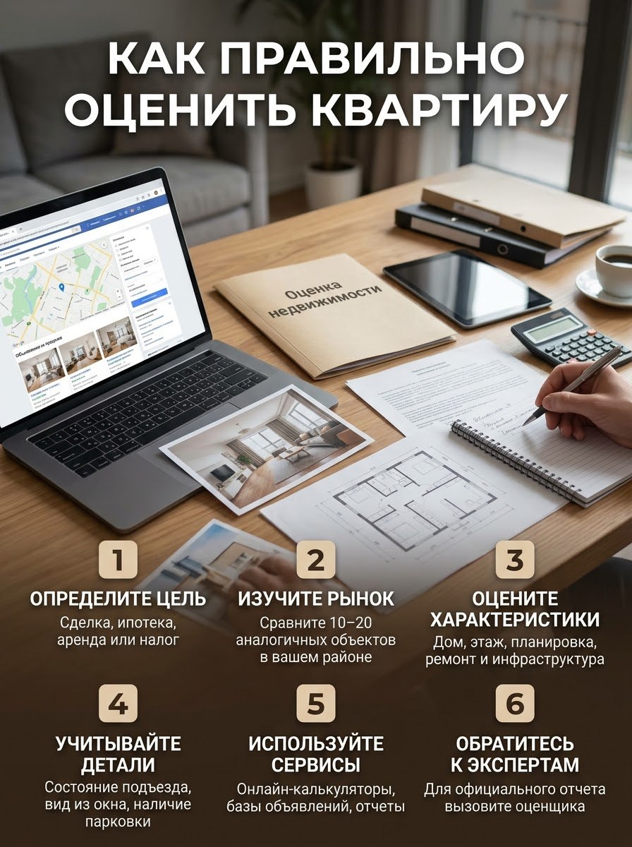 Как правильно оценить квартиру