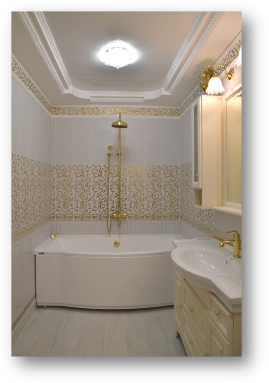 Дизайн ванной комнаты в стиле Модерн